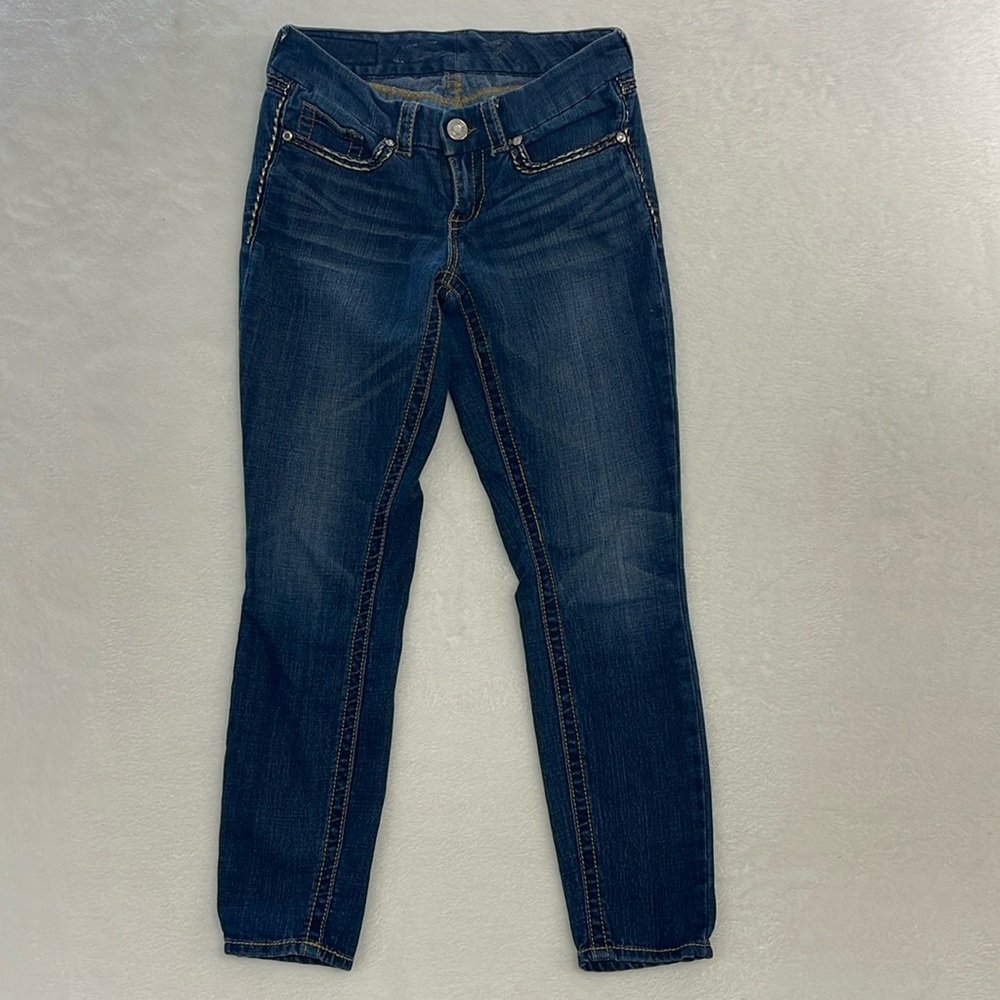 Seven7 Women’s Skinny Jeans Dark Wash Sz 6